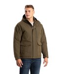 Highland Quilt-Lined Micro-Duck Hooded Jacket