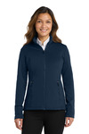 Ladies Grid Fleece Jacket