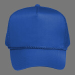 OTTO CAP 5 Panel Mid Profile Mesh Back Trucker Hat