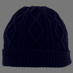 OTTO CAP 12" Cable Knit Beanie w/ Rib Knit Cuff