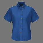 Women's Poplin Dress Shirt - Extended Sizes