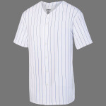 Youth Pinstripe Full-Button Jersey