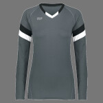 Ladies TruHit Tri-Color Long Sleeve Jersey