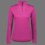 Ladies Attain Wicking 1/4 Zip Pullover