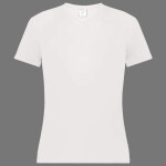 Girls Attain Wicking Raglan Sleeve Tee